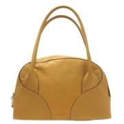 Loewe Pre-owned Pre-owned Tyg handvskor Brown, Dam