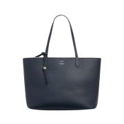 Ines De La Fressange Paris Stor Shopper Axelväska Blue, Dam