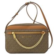 Michael Kors Pre-owned Pre-owned Tyg axelremsvskor Brown, Dam