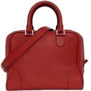 Loewe Pre-owned Pre-owned Tyg handvskor Red, Dam