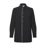 Calvin Klein Vändbar Crepe Blus - Lång Ärm K20K205521 BEH Black, Dam