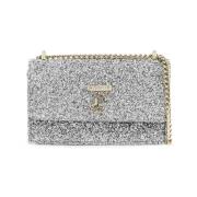 Jimmy Choo Glitter Bohemia Mini Axelväska Gray, Dam