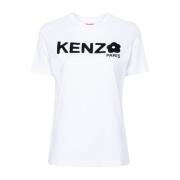 Kenzo Vita T-shirts och Polos White, Dam