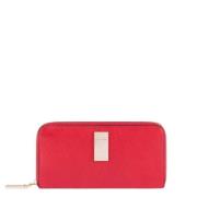 Piquadro Röd Plånbok med RFID-skydd Red, Dam