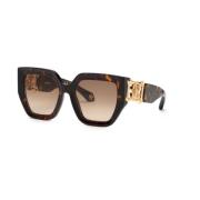 Roberto Cavalli Brun Gradient Solglasögon Brown, Dam