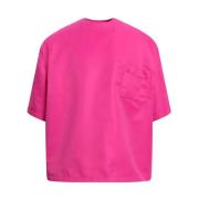 Valentino Casual Bomull T-shirt Pink, Herr