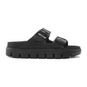 Birkenstock Arizona PAP Chunky Sandaler Black, Dam