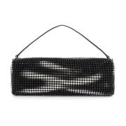 Alexander Wang Mesh Rhinestone Handväska Black, Dam