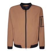 Herno Orange Jacka Ss24 Herrmode Orange, Herr