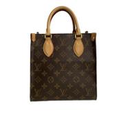 Louis Vuitton Vintage Pre-owned Tyg louis-vuitton-vskor Brown, Dam