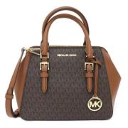 Michael Kors Pre-owned Pre-owned Tyg handvskor Brown, Dam