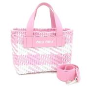 Miu Miu Pre-owned Pre-owned Tyg handvskor Pink, Dam