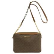 Michael Kors Pre-owned Pre-owned Tyg axelremsvskor Brown, Dam