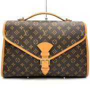 Louis Vuitton Vintage Pre-owned Tyg louis-vuitton-vskor Brown, Dam