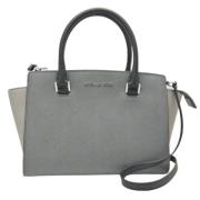 Michael Kors Pre-owned Pre-owned Tyg handvskor Gray, Dam