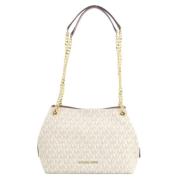 Michael Kors Pre-owned Pre-owned Tyg totevskor Beige, Dam