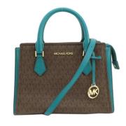 Michael Kors Pre-owned Pre-owned Tyg handvskor Brown, Dam