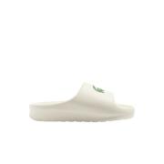 Lacoste Serve Slide 2.0 Sandaler White, Herr