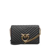 Pinko Cross Body Bags Black, Dam