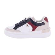 Tommy Hilfiger Elevated TH Court Sneakers Multicolor, Dam