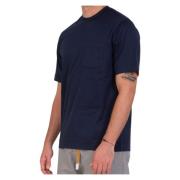 Circolo 1901 Fick-Tee i Filo Scozia Tyg Blue, Herr