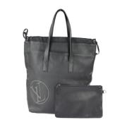 Louis Vuitton Vintage Pre-owned Tyg louis-vuitton-vskor Black, Dam