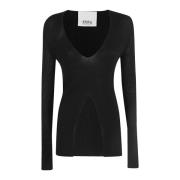 Erika Cavallini Stilren Cardigan Ines Black, Dam