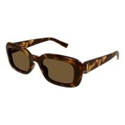 Saint Laurent Havana Brown Solglasögon SL M130/F Brown, Dam