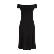 Emporio Armani Elegant Klänning för Speciella Tillfällen Black, Dam