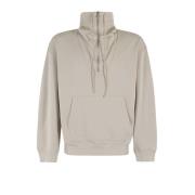 Helmut Lang Stilren Funnel Neck Sweater Gray, Herr