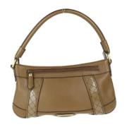 Burberry Vintage Pre-owned Tyg handvskor Beige, Dam