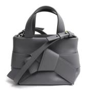 Acne Studios Pre-owned Pre-owned Tyg totevskor Black, Dam