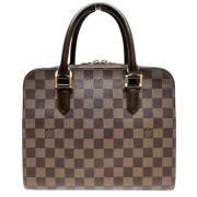 Louis Vuitton Vintage Pre-owned Tyg louis-vuitton-vskor Brown, Dam