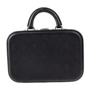 Louis Vuitton Vintage Pre-owned Tyg louis-vuitton-vskor Black, Dam