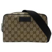 Gucci Vintage Pre-owned Tyg gucci-vskor Brown, Dam