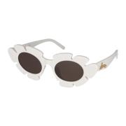 Loewe Stiliga solglasögon Lw40088U White, Unisex
