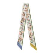 Etro Vit Paisley Sidenscarf Multicolor, Dam