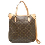 Louis Vuitton Vintage Pre-owned Tyg louis-vuitton-vskor Brown, Dam