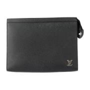 Louis Vuitton Vintage Pre-owned Tyg louis-vuitton-vskor Black, Dam