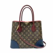 Louis Vuitton Vintage Pre-owned Tyg louis-vuitton-vskor Brown, Dam