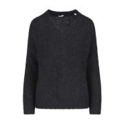 Aspesi Svart Sweater Kollektion Black, Dam