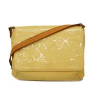 Louis Vuitton Vintage Pre-owned Tyg louis-vuitton-vskor Beige, Dam