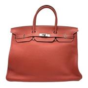 Hermès Vintage Pre-owned Tyg handvskor Red, Dam