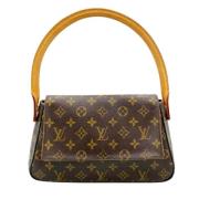 Louis Vuitton Vintage Pre-owned Canvas handvskor Brown, Dam