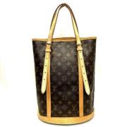 Louis Vuitton Vintage Pre-owned Tyg louis-vuitton-vskor Brown, Dam