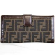 Fendi Vintage Pre-owned Canvas plnbcker Brown, Dam