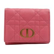 Dior Vintage Pre-owned Laeder plnbcker Pink, Dam