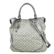 Louis Vuitton Vintage Pre-owned Tyg louis-vuitton-vskor Beige, Dam