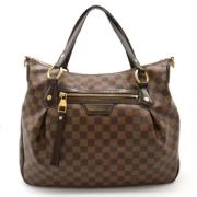 Louis Vuitton Vintage Pre-owned Tyg louis-vuitton-vskor Brown, Dam