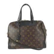 Louis Vuitton Vintage Pre-owned Tyg louis-vuitton-vskor Brown, Dam